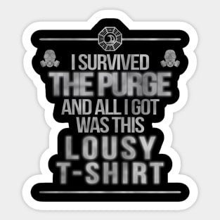 The Purge Sticker
